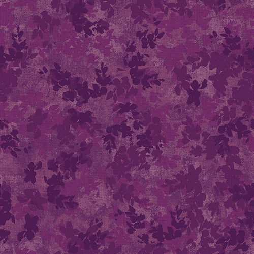 Verona Abstract Texture Plum Satin Moon Designs Blank Quilting Cotton Fabric