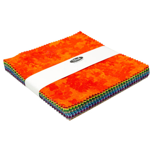 Verona Tonal 5" Squares Charm Pack 42pcs Satin Moon Designs Blank Cotton Fabric BQ-5X5SQ-VERONA