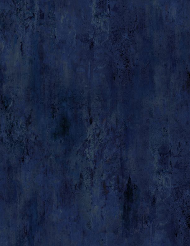 Vintage Texture Navy Blue Danhui Nai Wilmington Prints Cotton Fabric