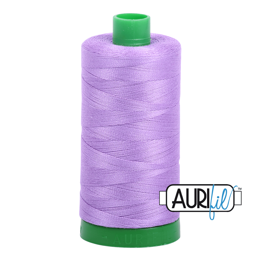 Violet Purple 40 wt 1094 yd Large Spool Aurifil Cotton Quilting Thread AF-MK40SC6-2520