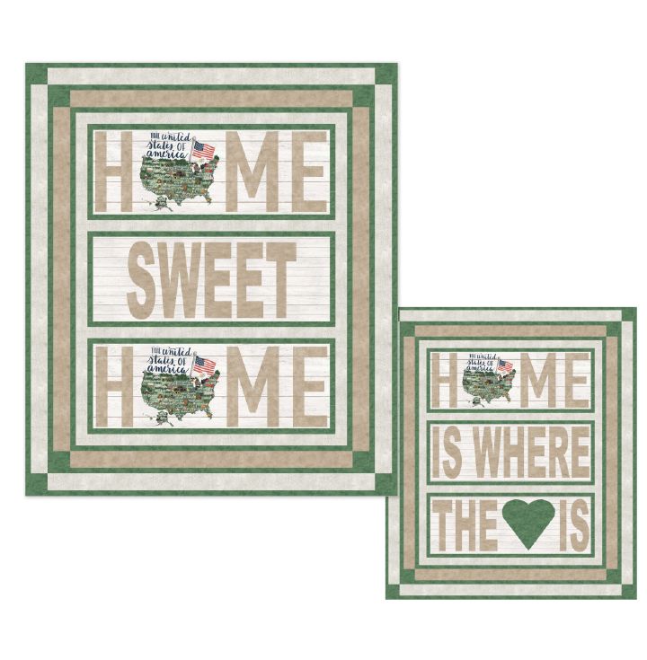 My Home State Home Is... Quilt Pattern Ladeebug Designs Northcott