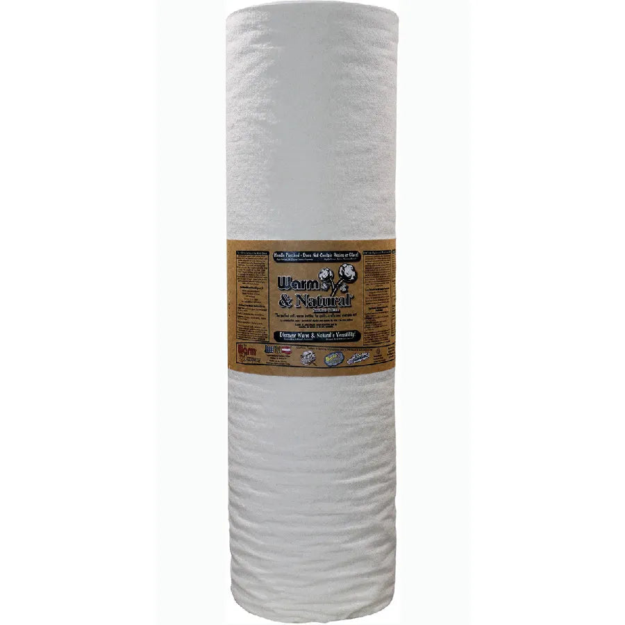 Sold By Bolt-Warm & Natural 90" x 40 Yard Bolt Quilt Batting The Warm Company TWC-2131 | US Fabric Shop