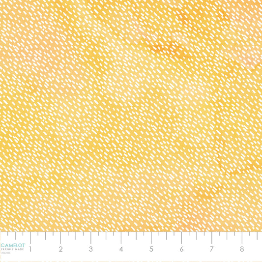 Welcome to our Hive Bee Pollen Yellow Courtney Morgenstern Camelot Cotton Fabric