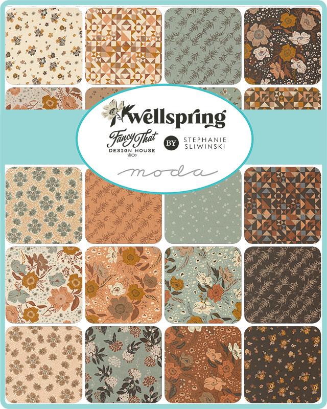 Wellspring 10" Squares Layer Cake 42pcs Stephanie Sliwinski Fancy That Design House Moda Cotton Fabric MD-45670LC | US Fabric Shop
