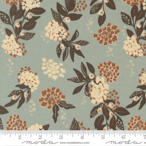 Wellspring Inflorescence Florals Storm Light Blue Stephanie Sliwinski Fancy That Design House Moda Cotton Fabric MD-45671-16