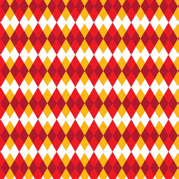 What a Catch Season 3 Chiefs Argyle Red Multi Paintbrush Studios Cotton Fabric PBS-120-26361 | US Fabric Shop