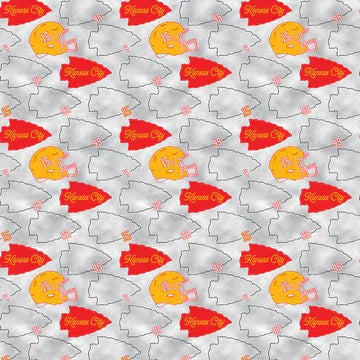 What a Catch Season 3 Helmet Gray Paintbrush Studios Cotton Fabric PBS-120-26348