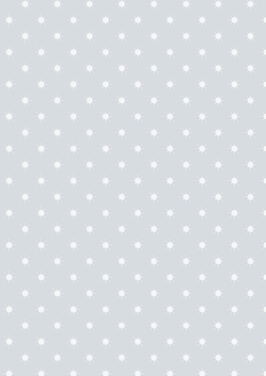 Where the Sky Dances Little Stars Silver with Pearl Lewis and Irene Cotton Fabric LI-L66A