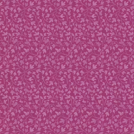 Whimsy II Tonal Vines Lavender Pink Heather Dutton P&B Textiles Cotton Fabric PB-WHM205684-LD