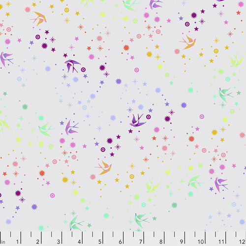 True Colors Whisper Fairy Dust Tula Pink Free Spirit Cotton Fabric