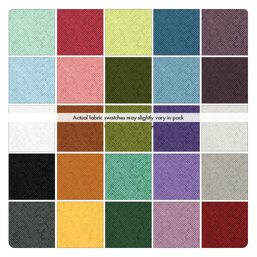 Whisper Weave Too Fat Quarter Box 18”x21” Precuts 80pcs  Nancy Halvorsen for Benartex Cotton Fabric