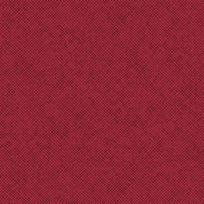 Whisper Weave Brick Red Nancy Halvorsen Benartex Cotton Fabric