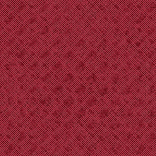 Whisper Weave Brick Red Nancy Halvorsen Benartex Cotton Fabric