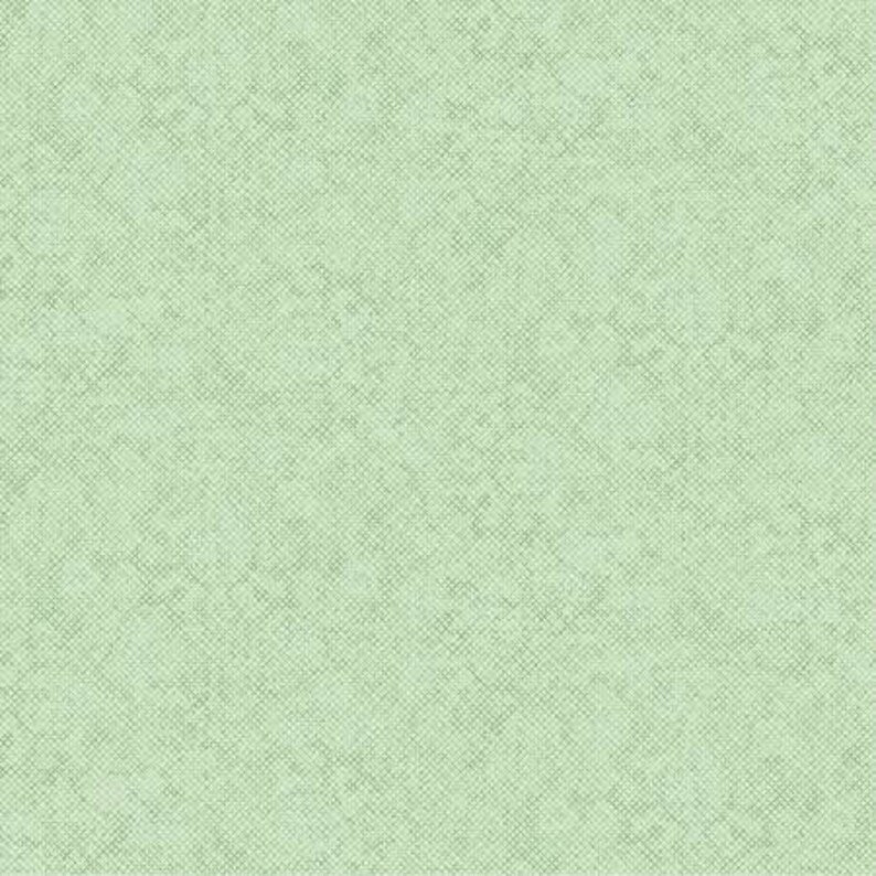 Whisper Weave Mint Green Nancy Halvorsen Benartex Cotton Fabric