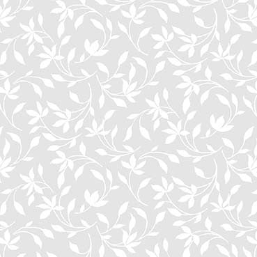 White Hot Millefleurs White Michael Miller Cotton Fabric MM-CX10419-WHIT-D