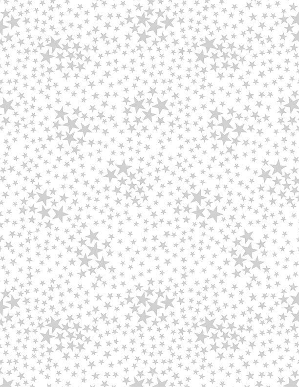 Basics Whiteout Tiny Patriotic Stars White Timeless Treasures Cotton Quilting Fabric TT-HUE-C7998-WHITE