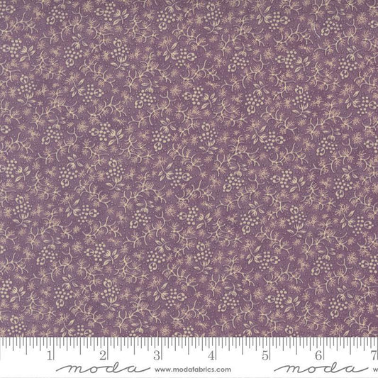 Wild Orchid Floral Misty Moth Blackbird Designs Moda Cotton Fabric MD-2774-16