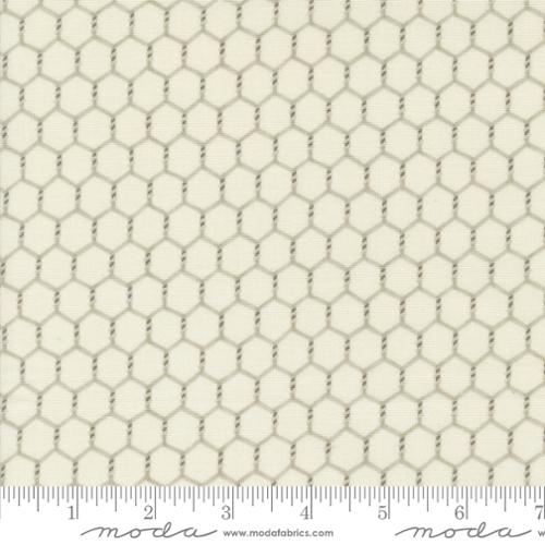 Willows Farm Chickenwire Blenders Cloud Beige Deb Strain Moda Fabrics Cotton Fabric