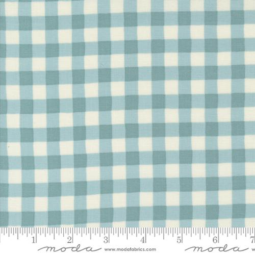 Willows Farm Farm House Gingham Checks and Plaids Sky Blue Deb Strain Moda Fabrics Cotton Fabric