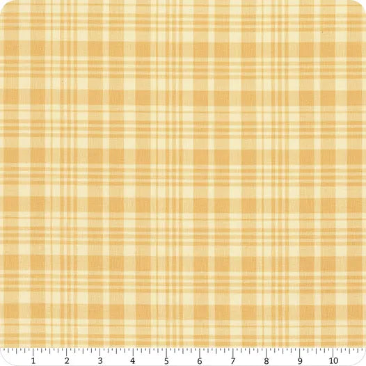 Winnie the Pooh Plaid Yellow Echo Park Riley Blake Designs Cotton Fabric RB-C17005-YELLOW