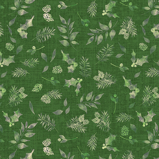Winter Haven Forest Floor Forest Rachel Rossi Benartex Cotton Fabric BE-16796-44