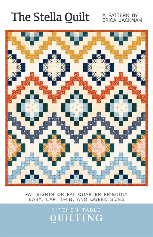 Winterglow The Stella Quilting Pattern Erica Jackman Kitchen Table Quilting