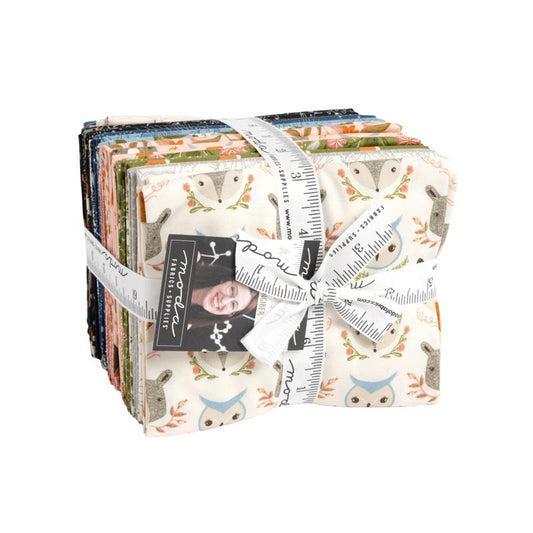 Woodland Wonder Fat Quarter Bundle 18"x21" 29pcs Gingiber Moda Cotton Fabric