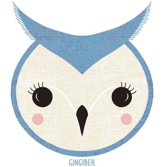 Woodland Wonder Woodland Owl Sticker Stacie Bloomfield Gingiber