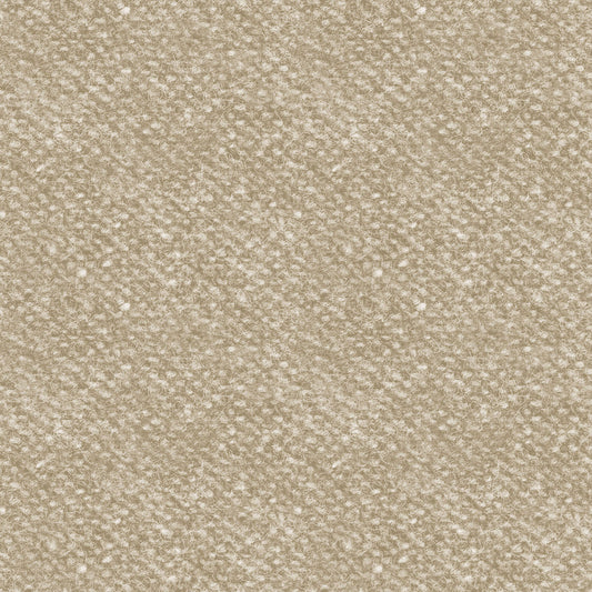 Woolies FLANNEL Nubby Tweed Tan Bonnie Sullivan Maywood Studio Cotton Flannel Fabric MS-MASF18507-T2