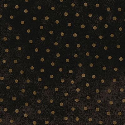 Woolies FLANNEL Polka Dots Espresso Black Bonnie Sullivan Maywood Studio Cotton Flannel Fabric MS-MASF18506-JA