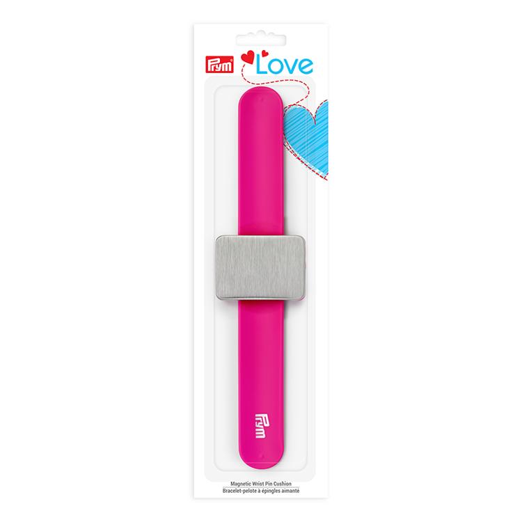 Wrist Magnetic Pin Cushion Pink Prym Love Dritz DRITZ-60109