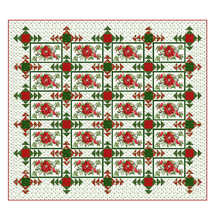 Yuletide Traditions Christmas Geese Quilting Pattern Patti's Patchwork Northcott