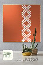 Zen Chic Garden Afternoon Quilt Pattern 65 x 65 inches ZC-GAQP