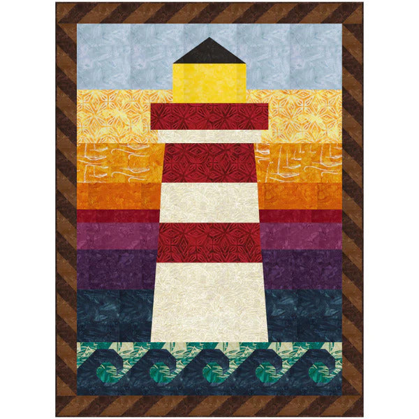 At the Pier Seal Island Light Quilt Pattern Banyan Batiks Studio Northcott