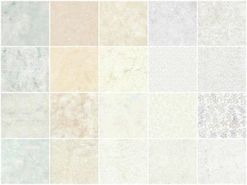 Neutral Foundations 5" Squares Stamp 42pcs Kathy Engle Island Batik Cotton Fabric IB-CP-ISBBAS-NEF