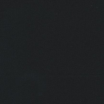 Kona Pepper Black Solid Robert Kaufman Cotton Fabric Kona-Pepper-K001-359