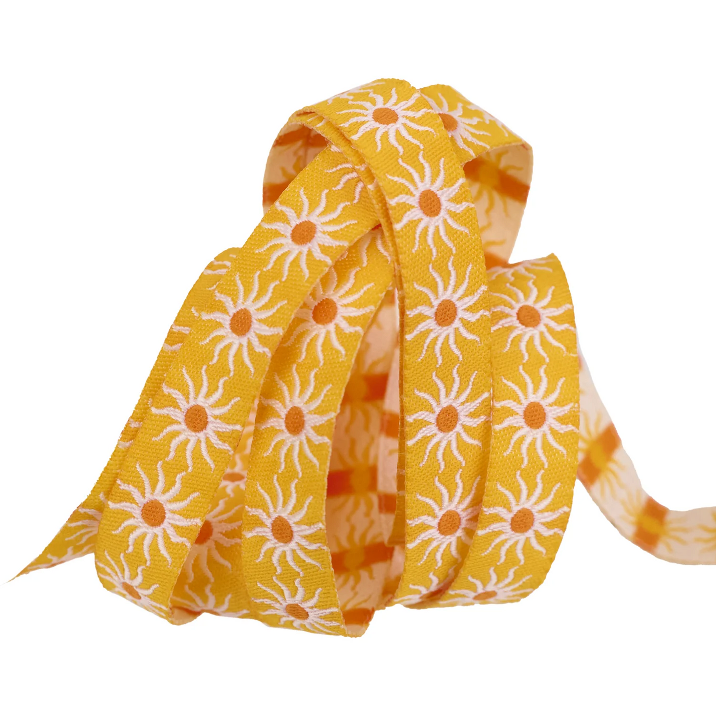 Sold By Roll-Ribbon La Dolce Vita Sunshine Yellow 1/2" Stacy Peterson Free Spirit FS-SJP-107/12MM-Col-01