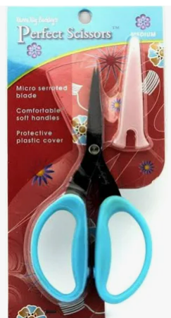 Perfect Scissors Medium 6" Light Blue Karen Kay Buckley